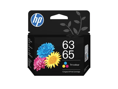 HP 63/65 彩色原廠墨水匣 #B7RT2AA