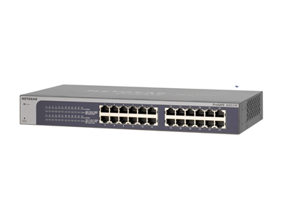 Netgear Jgs524 (Metal) 24port Gigabit Network Switch (Rackmount) #Jgs524-x00